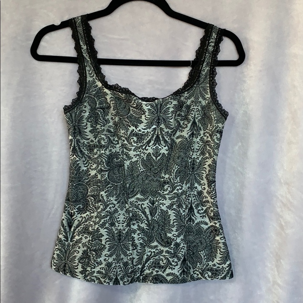 White house black market bustiers tank top